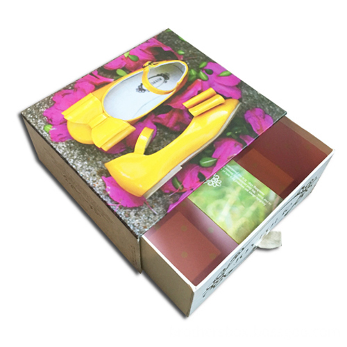 Recycle Cardboard Giant Shoes Gift Box Maker