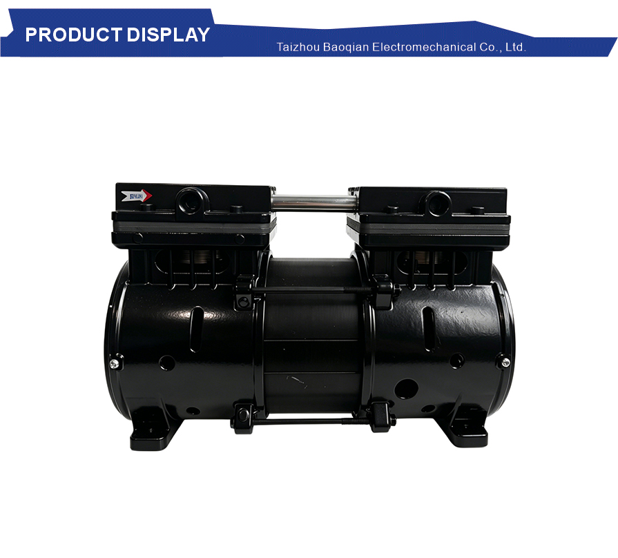 Silent electric vacuum pump