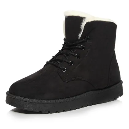 New arrival women boots warm snow boots platform ankle boots