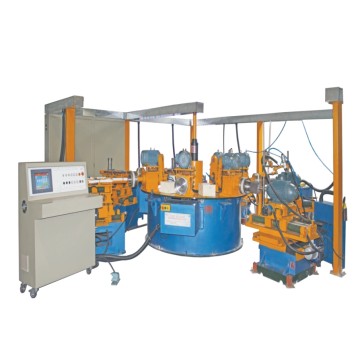 Automatic industrial steel polishing machine