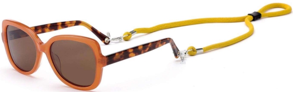 C2 Acetate Optical Frame Transparent Orange