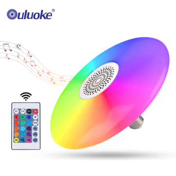 Modern Wireless Bluetooth Remote Control RGB LED Ceiling Lamp for Living Room