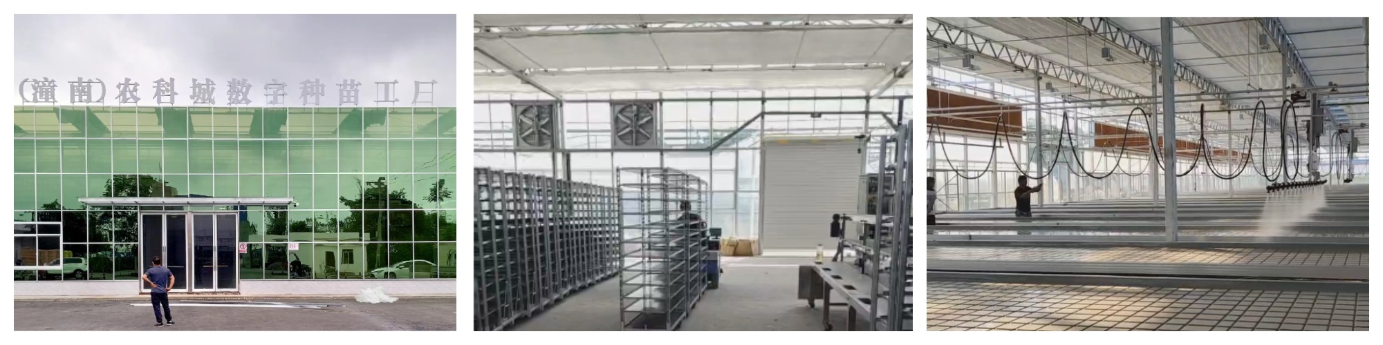 Праект інтэлектуальнай шкляной цяпліцы высокага класа High-End Intelligent Glass Greenhouse Project