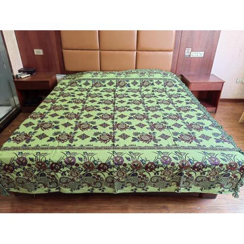 8color Blanket 15 years OEM produced recycled flower design blanket Supplier