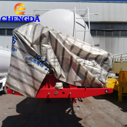 Cheap latest 3 axles bulk cement mixer trailer