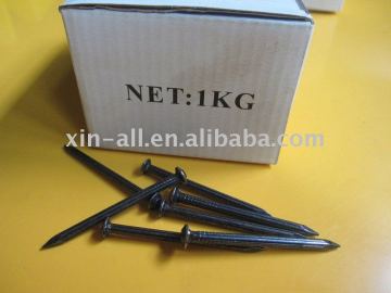 steel black concrete steel nails, cement nails
