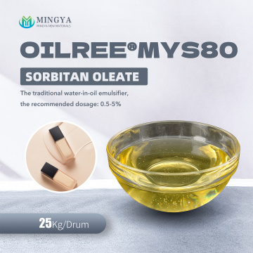 Sorbitan Oleate Emulsifier Liquid for Cosmetic Formulation