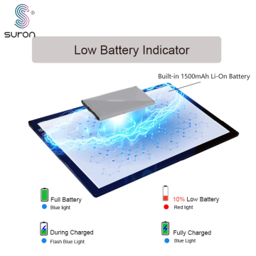 Tablero de rastreo de almohadilla de luz LED de Suron