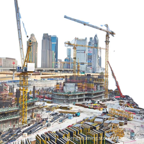 Chinese Manufacturer Offers XGT6015 Flat Top Tower Crane: A Comprehensive Construction Building Equipment Solution