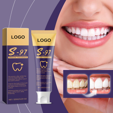 Private Label Wholesale Purple Toothpaste for Brightening Teeth