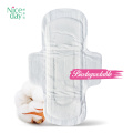 Niceday 100% biodegradable organic cotton sanitary pads