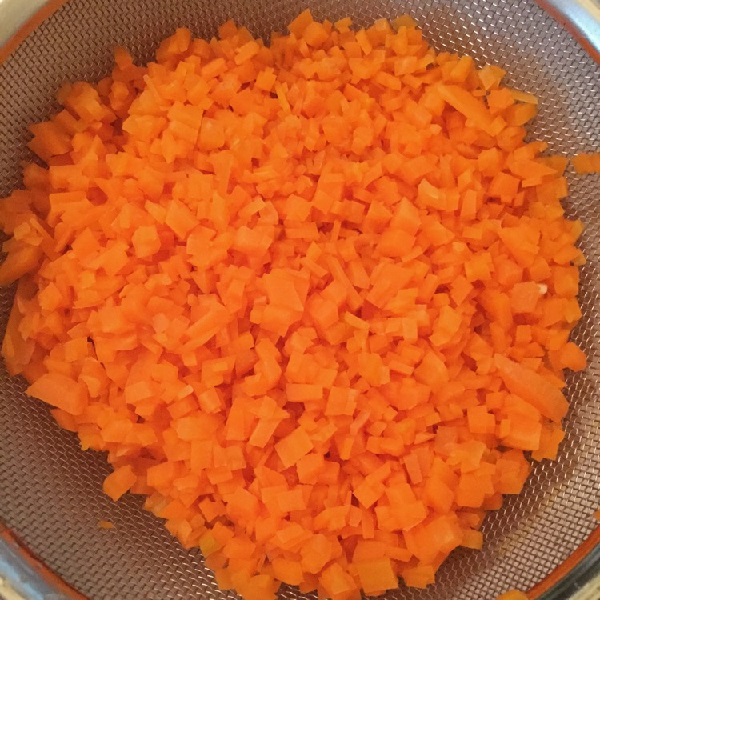 Fresh IQF Diced Carrot Frozen Type