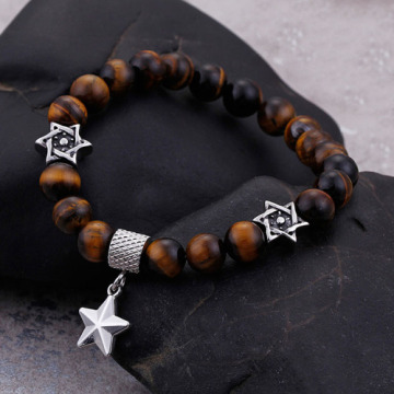 Tiger Eyes Star Gelang