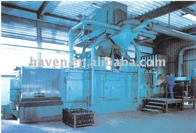 Round spring crankshaft connecting rod Shot strengthening machine