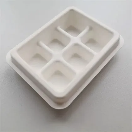 Pulp Molded Chocolate Packaging Box Insert Chocolate Tray
