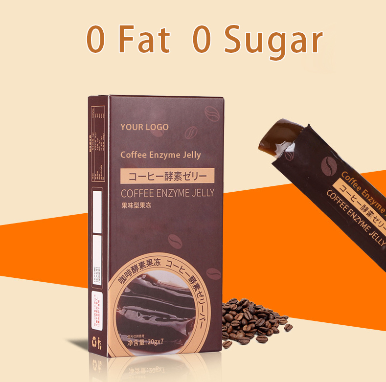 OEM/ODM Weight Management Natural Lose Weight Jelly Detox Cleanse Stomach Slimming Coffee Enzyme Jelly