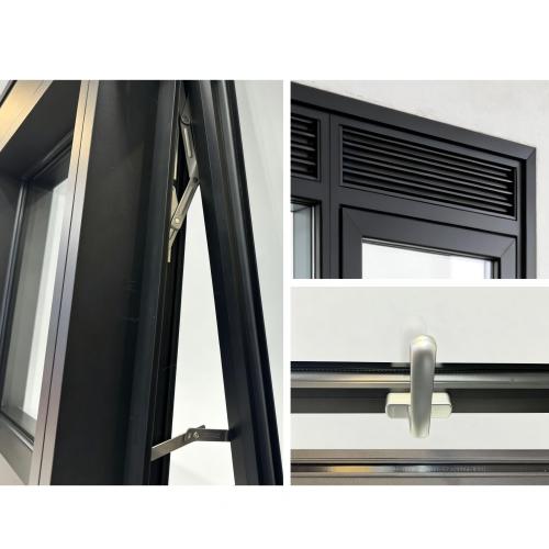 Ventana suspendida con rotura de puente térmico