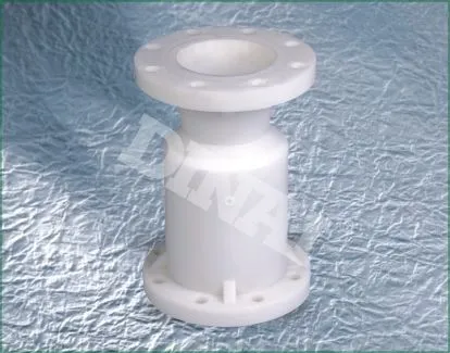 Flange Connection 6, 8, 10 Inch Small Plastic Check Valves , Pvdf Ball Check Valve