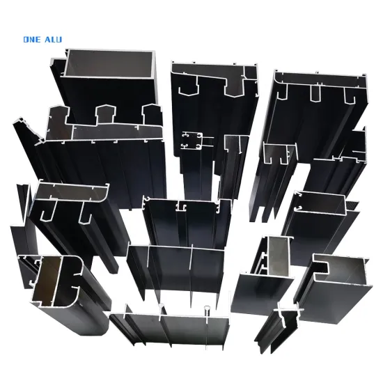 Traditional Powder Coated P65 Anodized Aluminum Door Profiles for Windows in Dominican Republic