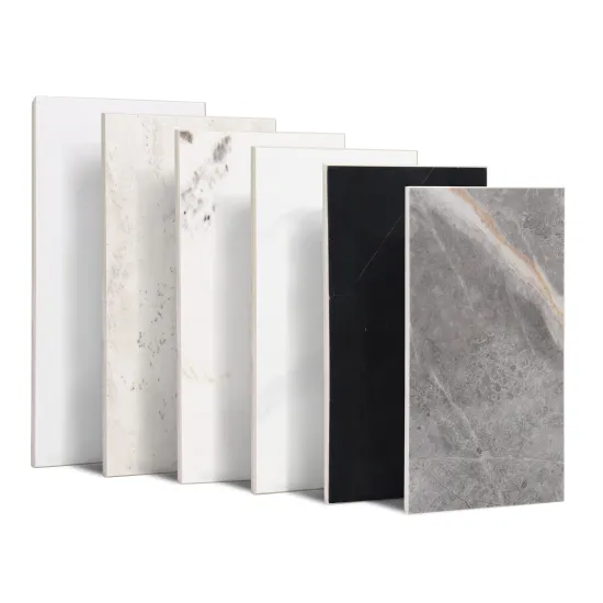 Colorful Sintered Stone Marble-look Vanity Cabinets: A Stylish Addition to Your Building Materials Collection