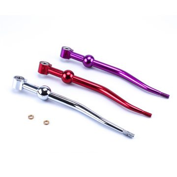 High performance shifter double bend shift lever
