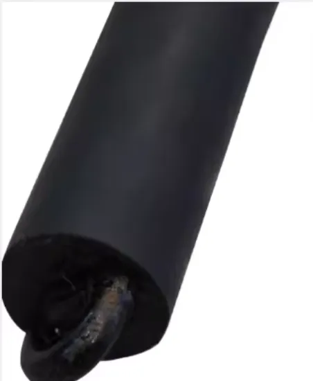 Plastic-coated compensation chain in elevator