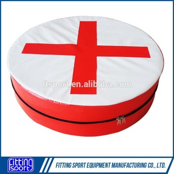 Shaped circular gym mat