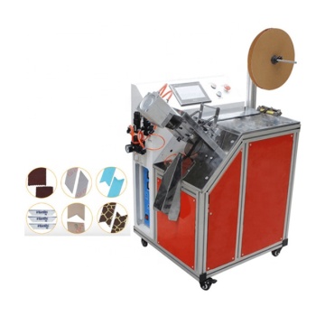 Automatic Electric Timing Belt Elastic Cotton Tape Face Mask Cutting Machine with Ultrasonic Bow Dovetail Satin Ribbon Webbing Cutter