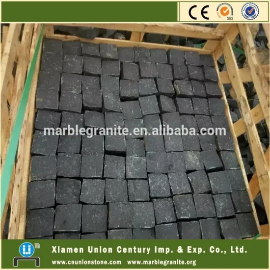 Black Granite Hexagon Paving Stone