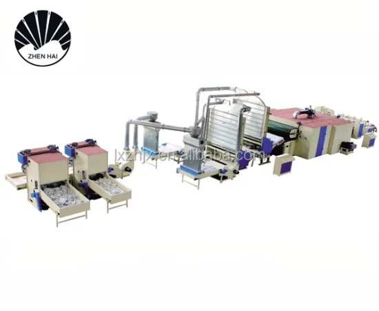 YWJM-2 Nonwoven Thermal Bonding Polyester Wadding Machine