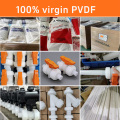 Van màng mặt bích PVDF khí nén công nghiệp (Tiêu chuẩn DIN/ANSI/JIS)
