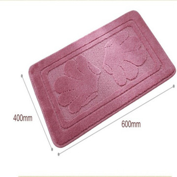 40x60cm Hand Tufted Floral Design Polypropylene Door Mat With Anti-slip Backing
