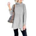 Women's Ribbed Turtleneck Sweater