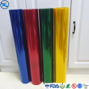 Rigid Glossy Transparent Colored PVC Film/Sheet/Board