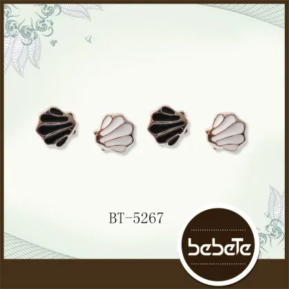 bowknot shaped metal buttons,brass rim buttons