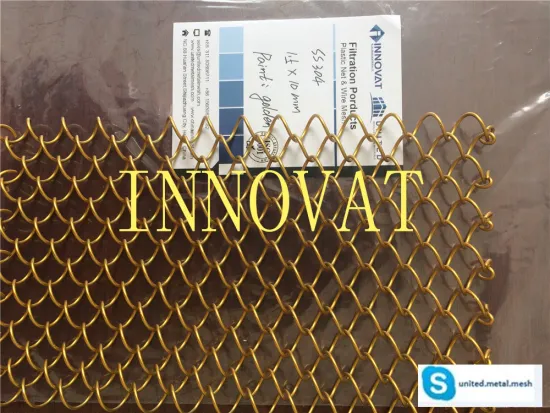 Flexible Chain Link Metal Curtain