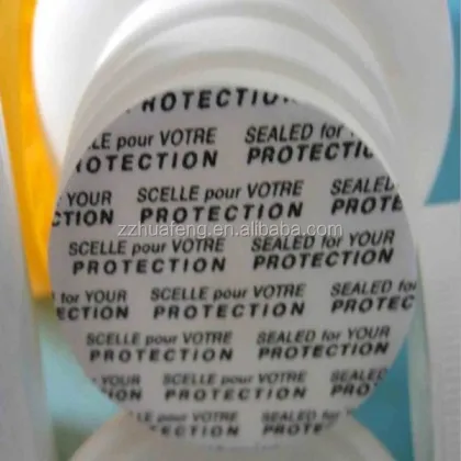 Self-Pressure Sensitive Seal for Medicine Pills Bottles