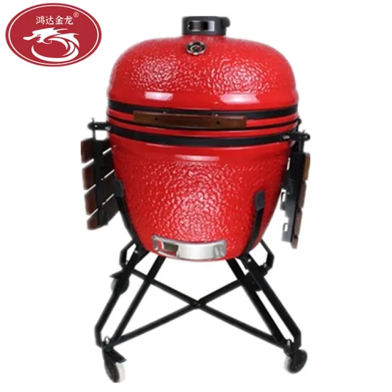 Grill Joe Kamado Mini Outdoor Ceramic BBQ Wholesale Pellet Grill Black Egg