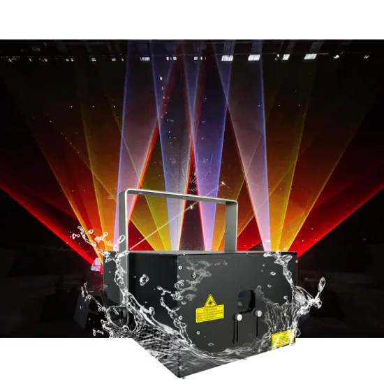 Outdoors 35kpps ILDA Compatible 20W RGB Laser Projector for Stage Animation Lighting