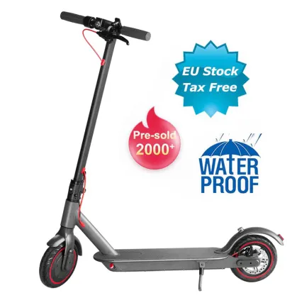 The shared 2 wheel electric scooters