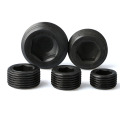 Tapones de tubo hexagonal de grado 8.8 Acero al carbono