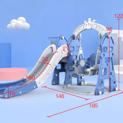 Feiqitoy Fun Toy Swing Chair, Slide, Playpens & Kids' Outdoor Plastic Pool