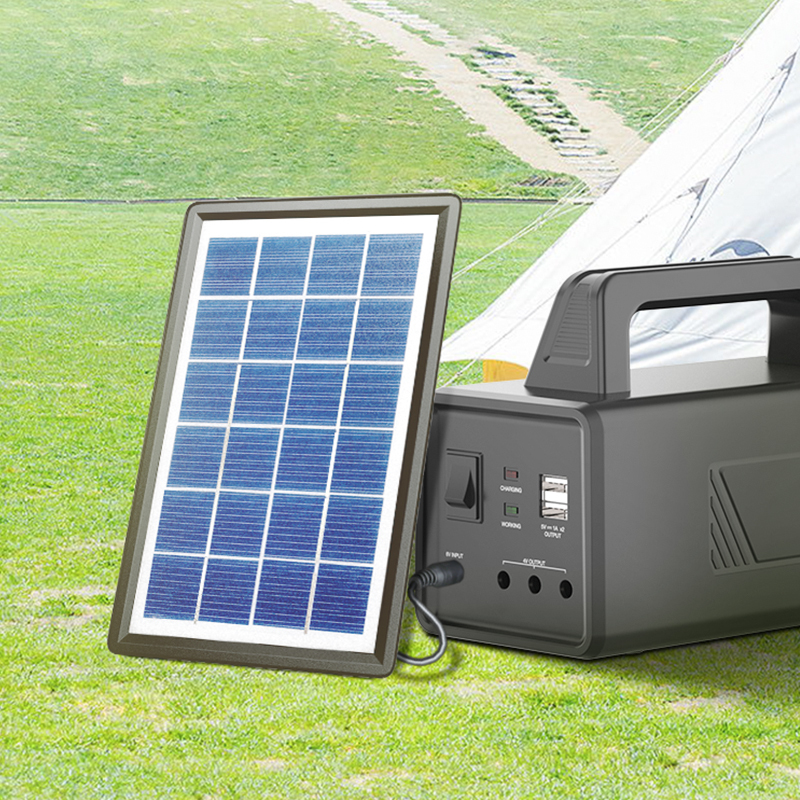 Solar System with Lighting Kits for Indoor