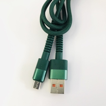 DK-36 Long Tail Braided USB 2A Type C Fast Charging & Data Transfer Cable