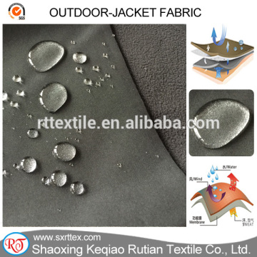 4-way stretch TPU bonded softshell fabric