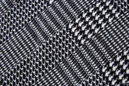 Women's Knitted Jacquard Turtleneck Swallow Gird Poncho Cape