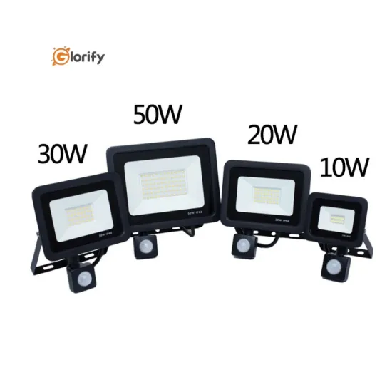 IP65 Waterproof Outdoor LED Flood Lighting with Motion Sensor: 50W, 100W, and 200W Options