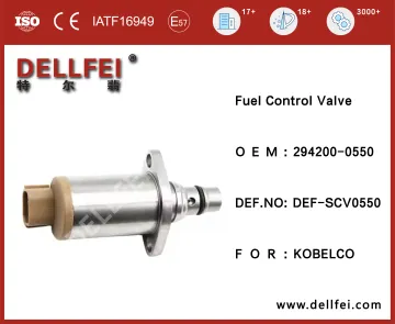 COMMON RAIL SUCTION CONTROL VALVE (SCV)294200-0550 for KOBELCO