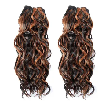 Wholesale Passion Twist Hair freetress Water Wave Crochet Braids Spring Passion Twist Curly Crochet Hair Braiding Synthetic Hair