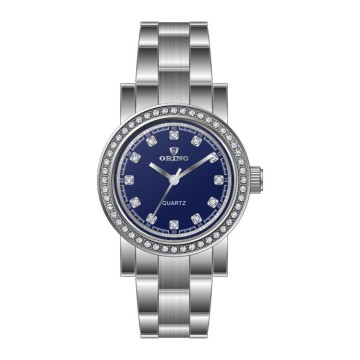 Band Brws Diamond Dial Dial Dress Women Watches